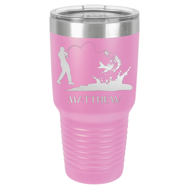 Custom Fishing 30oz Ringneck Tumbler